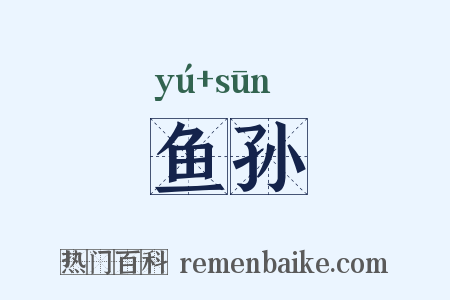 鱼孙是什么意思的图片